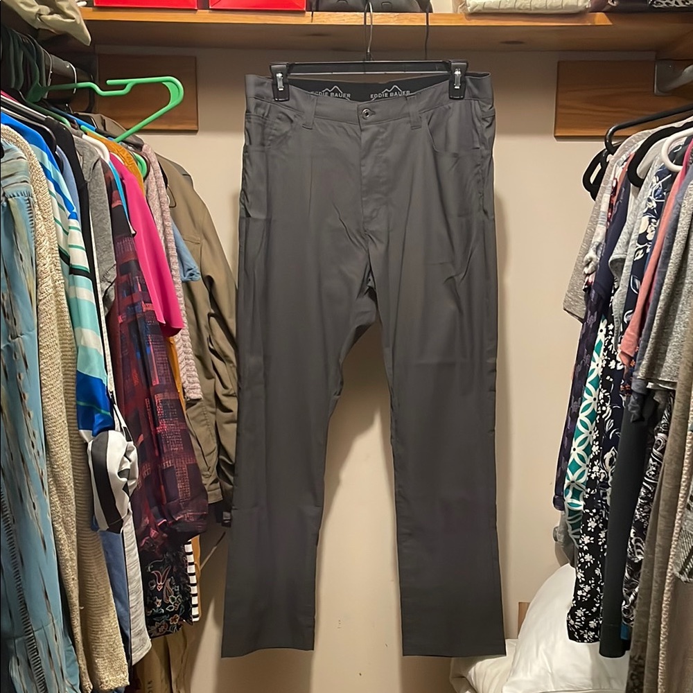 Eddie Bauer Men's Gray Pants